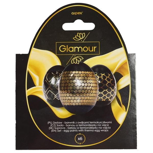 SADA GLAMOUR S BARVOU A TERMONÁLEPKY NA VEJCE 6 KS