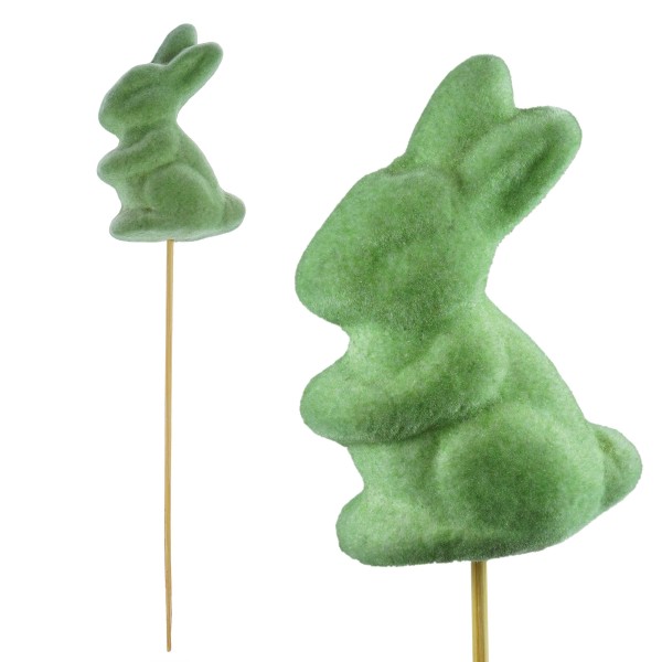 ZAJÍC ZELENÝ NA PALIČCE 25CM