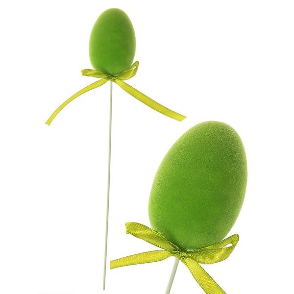VAJÍČKO VELIKONOČNÍ ZÁPICH 4X25 CM, IMITACE MECHU