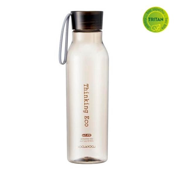 LÁHEV NA VODU "BISFREE ECO" 550ML, HNĚDÁ