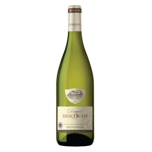 VÍNO SAUVIGNON,BÍLÉ-DAGUET DE BERTICOT 0,75L