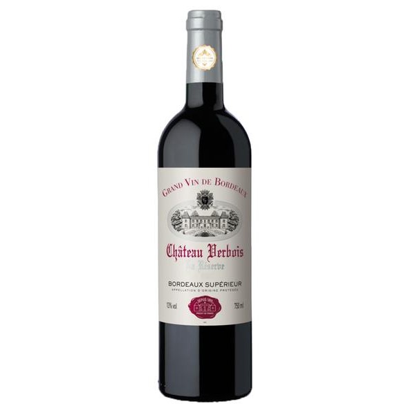 VÍNO CHATEAU VERBOIS RESERVA , ČERVENÉ, 0,75L