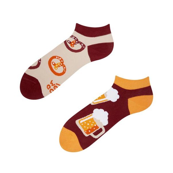 Kotníkové veselé ponožky DEDOLES pivo 35-38