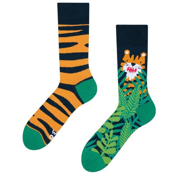 Veselé ponožky DEDOLES tygr 35-38