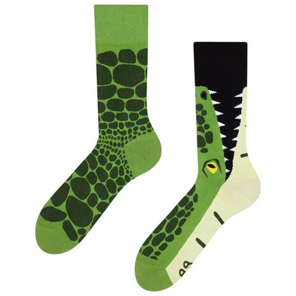 Veselé ponožky DEDOLES krokodýl 35-38
