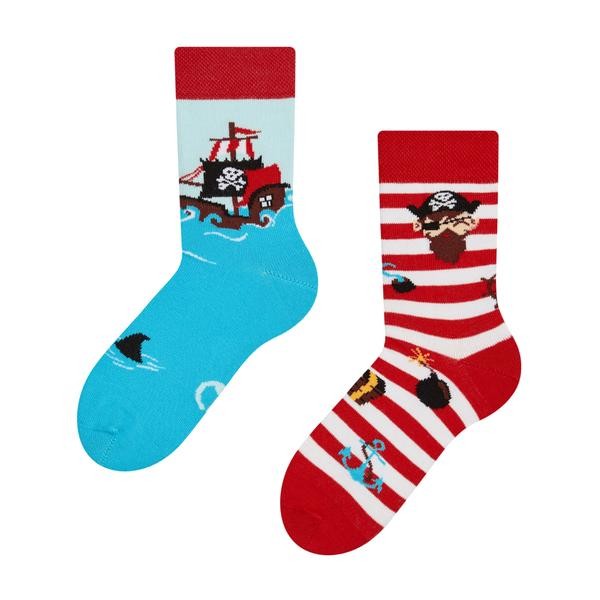 Dětské veselé ponožky DEDOLES pirát 23-26