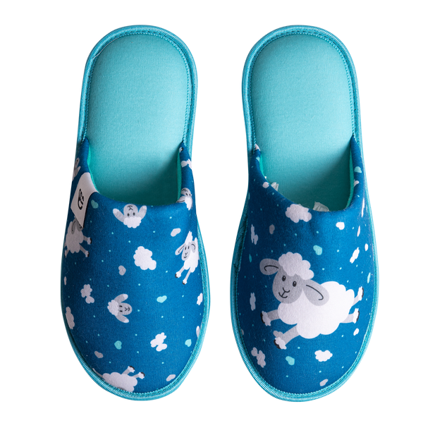 VESELÉ PAPUČE OVEČKY A OBLÁČKY VEL. 42-43