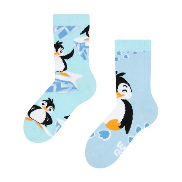 Dětské veselé ponožky DEDOLES šťastný tučňák 23-26