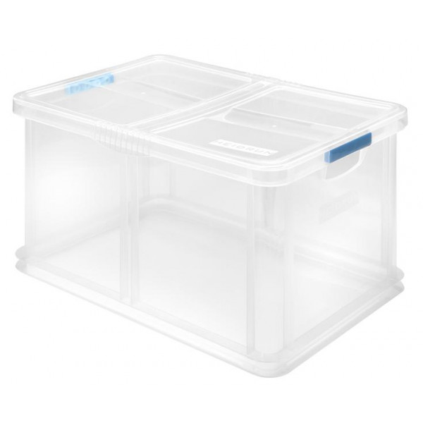 BOX ÚLOŽNÝ S VÍKEM UNIBOX, 60L, PLAST, 60X40X30CM