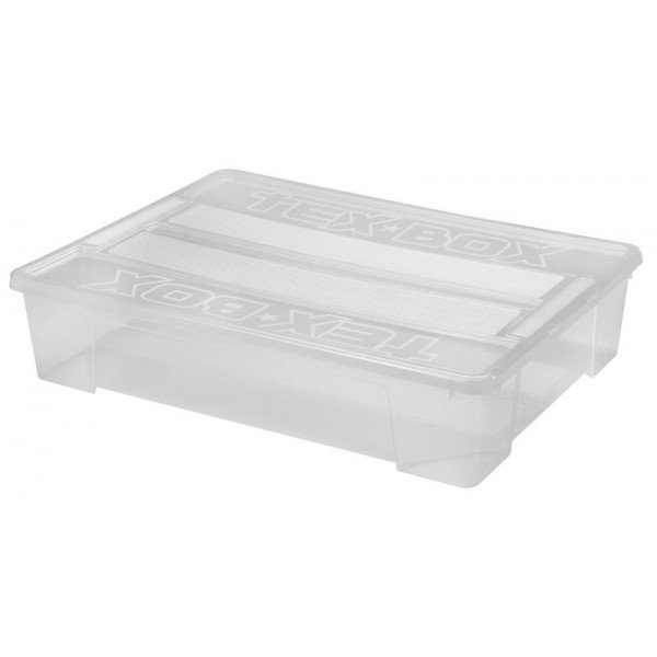 Plastový úložný box s víkem HEIDRUN TexBox 60l