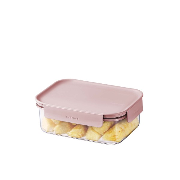 Dóza na potraviny LOCK 420ml Classic plus pink