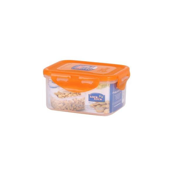 DÓZA NA POTRAVINY 470ML/13,5X10,2X6,8CM, ORANŽOVÁ