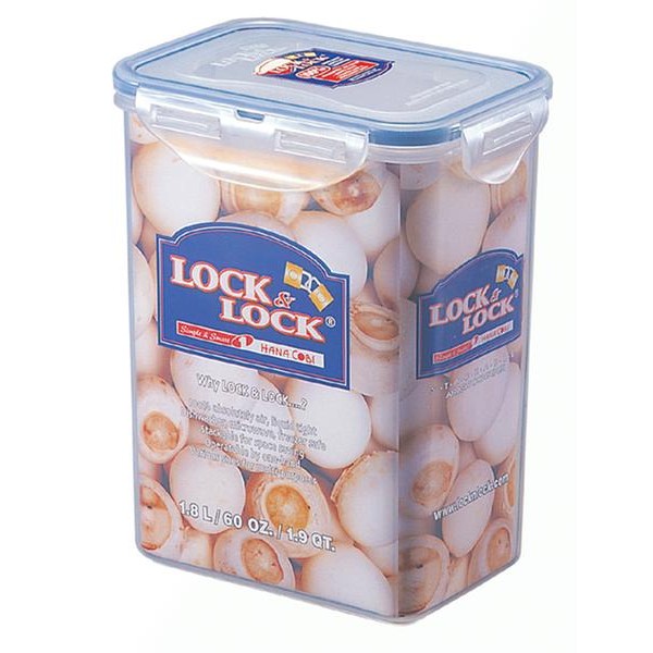 Dóza na potraviny LOCK obdélník 1800ml