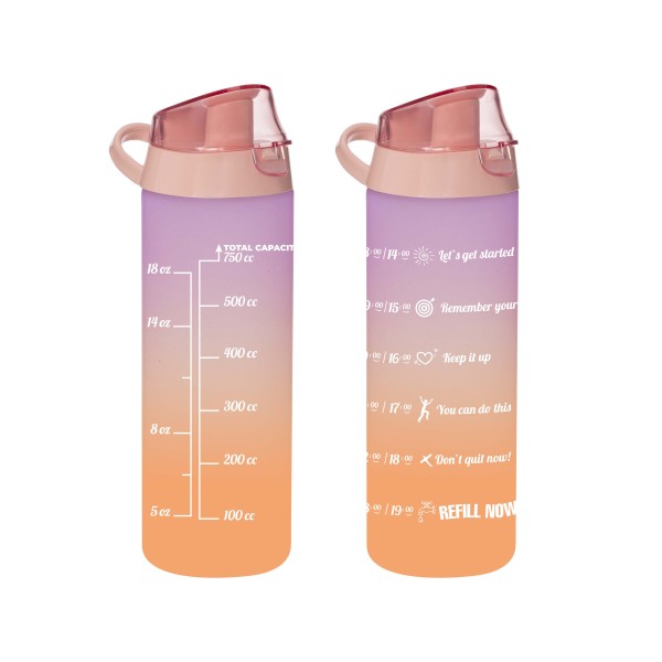 Plastová láhev s víčkem TORO 750ml