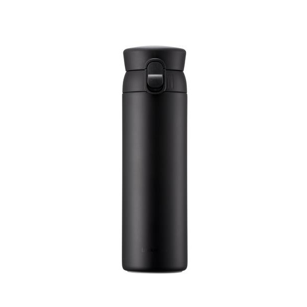 Nerezová termoska LOCK Wanna be 450ml černá
