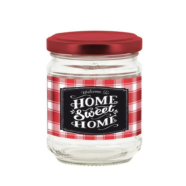 Zavařovací sklenice s víčkem CERVE 200ml Sweet Home
