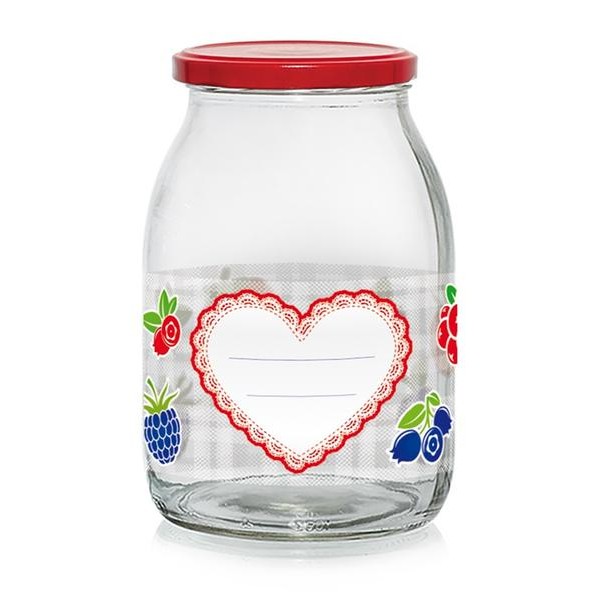 SKLENICE S VÍČKEM 1L CONFETTURA MIA