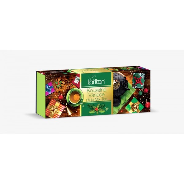 ČAJE TARLTON KOUZELNÉ VÁNOCE ASS 5 GREEN TEA100X2G