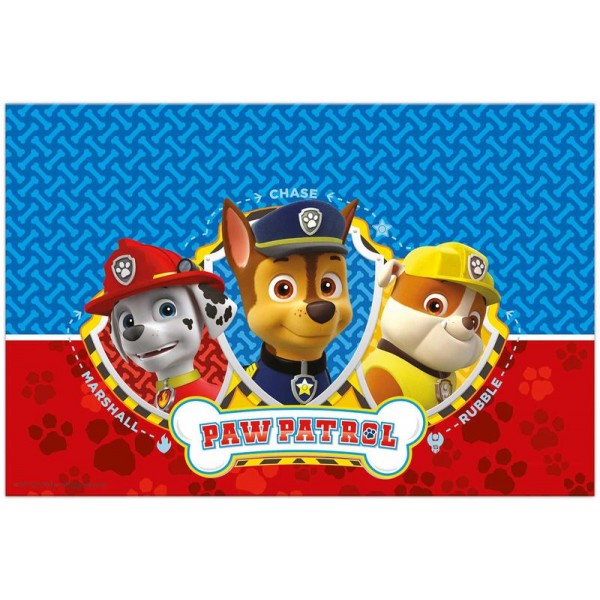 Dětský plastový ubrus 120x180cm Paw Patrol