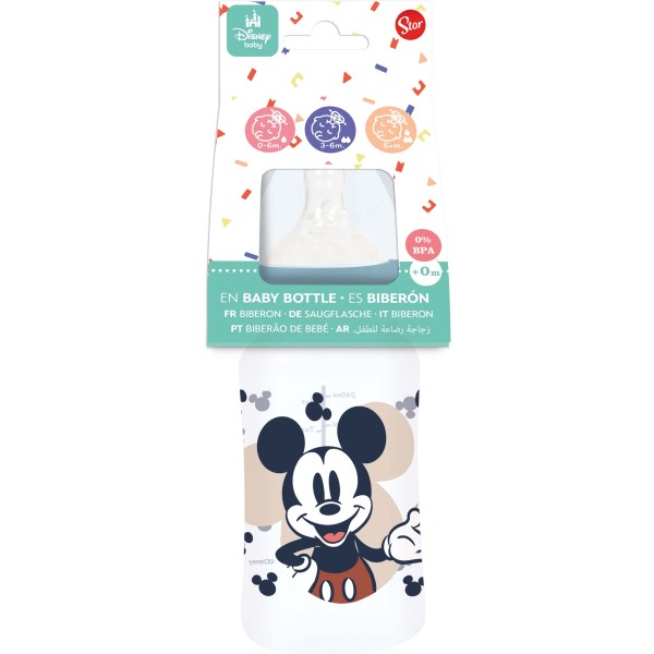 Kojenecká láhev 240ml MICKEY