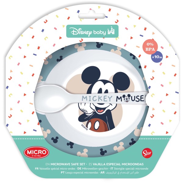 Dětská sada nádobí MICKEY 2ks