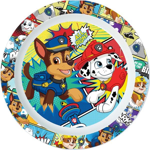 TALÍŘ PLASTOVÝ PAW PATROL, PRŮMĚR 22 CM