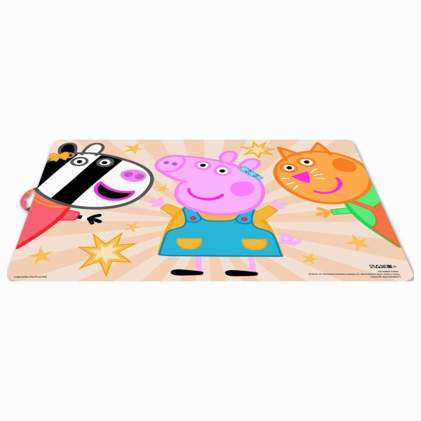 Plastové prostírání Peppa Pig 43x28cm