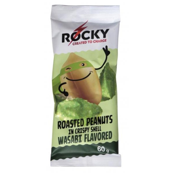 KLIM PRAŽENÉ ARAŠÍDY V TĚSTÍČKU WASABI 60G