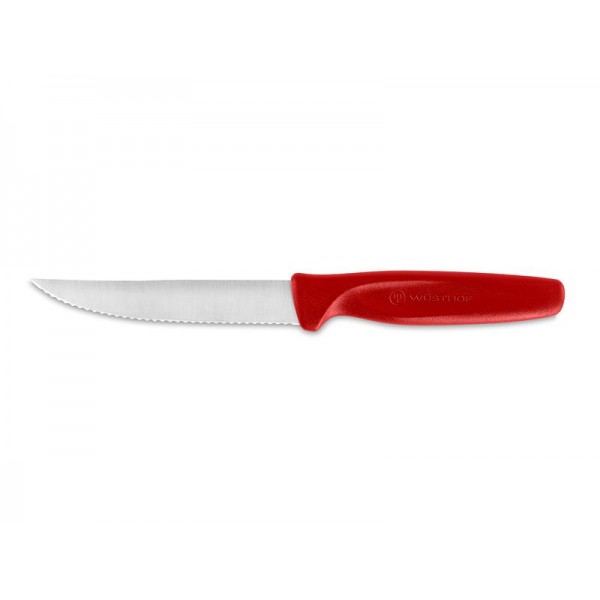 Nůž na pizzu a steak WÜSTHOF 10cm červený