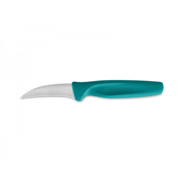 Loupací nůž WÜSTHOF 6cm modro-zelený
