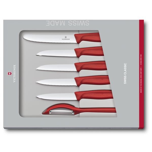 SADA NOŽŮ VICTORINOX NA ZELENINU, 6KS - doprava zdarma