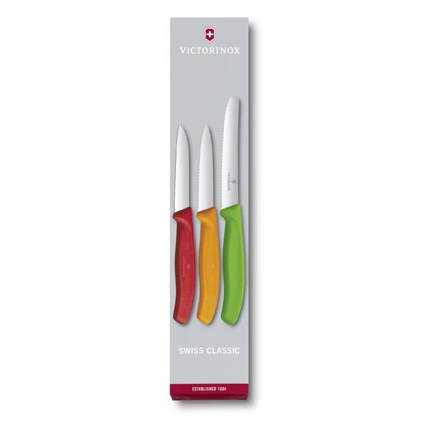 SET NOŽŮ VICTORINOX SWISS CLASSIC  8+8+11CM BAR.