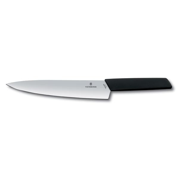 NŮŽ VICTORINOX KUCHYŇSKÝ, 22 CM, ČERNÁ