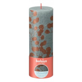 Rustikální svíčka 19cm BOLSIUS zelená/eukaliptus