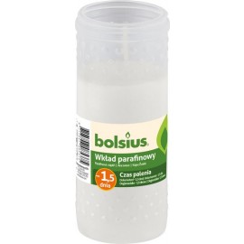 Parafínová náplň do hřbitovní lampy BOLSIUS 36hod bílá