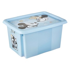 Plastový úložný box s víkem KEEEPER 15l Mickey