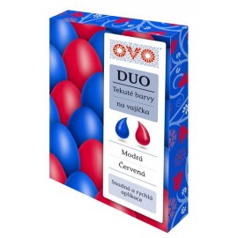 OVO TEKUTÉ BARVY DUO MOD/ČERVÁ á 20ML