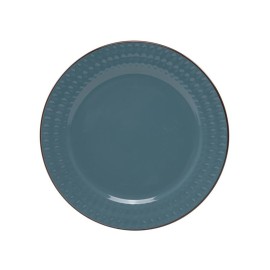 Keramický jídelní talíř ROMA 28cm modrý