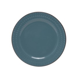 Keramický jídelní talíř ROME 28cm modrý