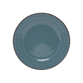 Keramický dezertní talíř ROME 19cm modrý