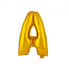 Balónek fóliový TORO písmenko "A" 30cm
