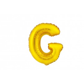 Balónek fóliový TORO písmenko "G" 30cm