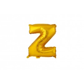 Balónek fóliový TORO písmenko "Z" 30cm