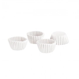 Papírové košíčky na mini muffiny TORO 100ks bílé