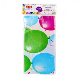 Plastový party ubrus TORO 130x180cm balónky