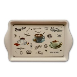 Melaminový servírovací tác TORO 40x25cm café du Jour