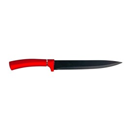 Porcovací nůž KITCHISIMO Rosso nepřilnavý povrch