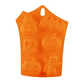 Silikonová forma na muffiny 6ks TORO 23x17cm Halloween