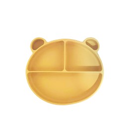 Dětský silikonový talíř s přísavkou KITCHISIMO baby