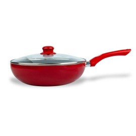 PÁNEV WOK S POKLIČKOU"KITCHISIMO"28CM,INDUKČNÍ DNO